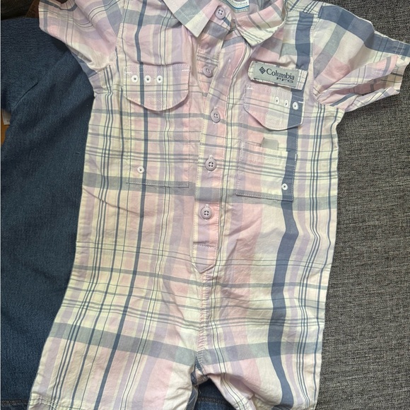 Carhartt Brown and Blue Kids One Pieces - Picture 3 of 3